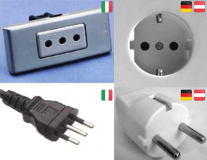 Wunderschone Steckdosen In Italien Fotos